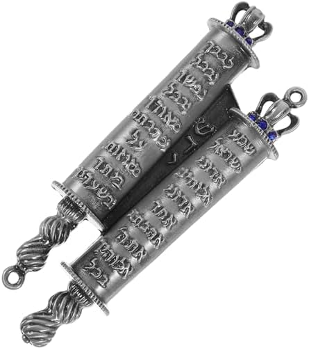 VICASKY Metal Mezuzah with Engraved Blessing Scroll Home Decor