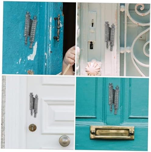 Ipetboom Mezuzah Blessing Scroll Set with 2 Metal Mezuzahs for Jewish Home Decor