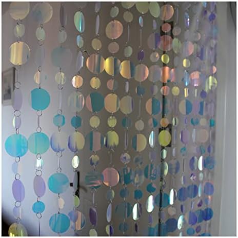 QueenBox 5Pcs 394in Butterfly Sequin Curtain