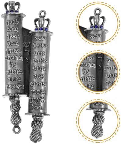 VICASKY Metal Mezuzah with Engraved Blessing Scroll Home Decor