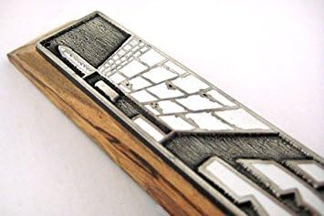 Jerusalem Olive Wood Mezuzah with Scroll
