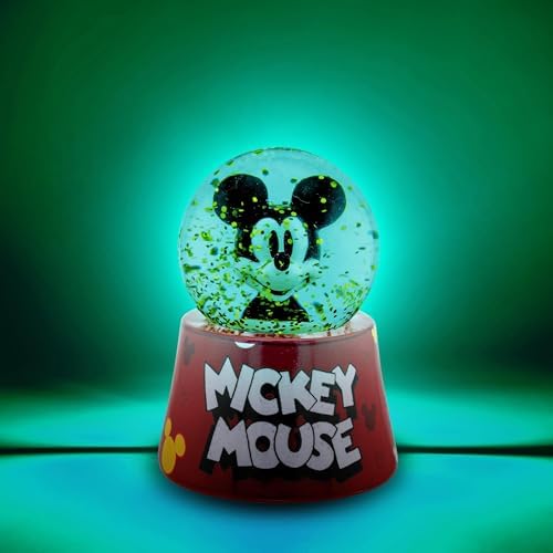 Disney Mickey Mouse Light-Up Snow Globe 275 Inches Tall