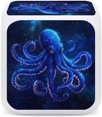 Octopus Galaxy Star Alarm Clock with 7 Colors