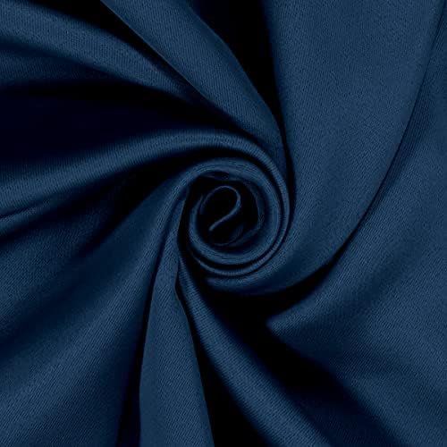 Eclipse Room Darkening Curtains Indigo 37x95 Single Panel