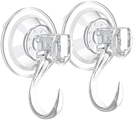 2 Pack Suction Cup Wreath Hangers for Glass Window