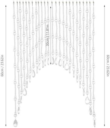 Crystal Glass Beaded Curtain for Door Partition