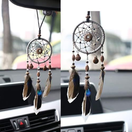 Galepromot Dream Catcher Feather Beads Hanging Ornament