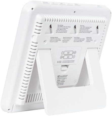 La Crosse Technology L73859 Two-Tone Atomic Digital Clock with Temperature 1