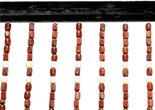 Wooden Bead Curtain Divider for Home Decor