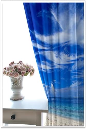 Homxi Blackout Curtains 2 Pack 40W x 63H In