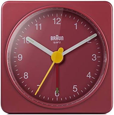 Braun Classic Travel Analogue Alarm Clock BC02R