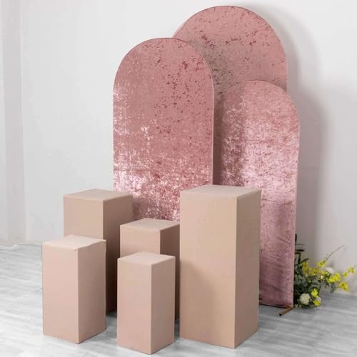 Set of 5 Nude Spandex Display Box Covers
