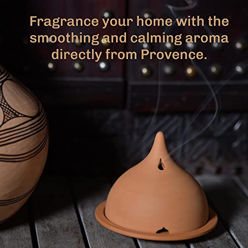 Premium Natural Cade Incense Powder Jasmine 32oz Handmade France