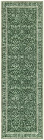 Lahome Vintage Green Runner Rug for Hallways