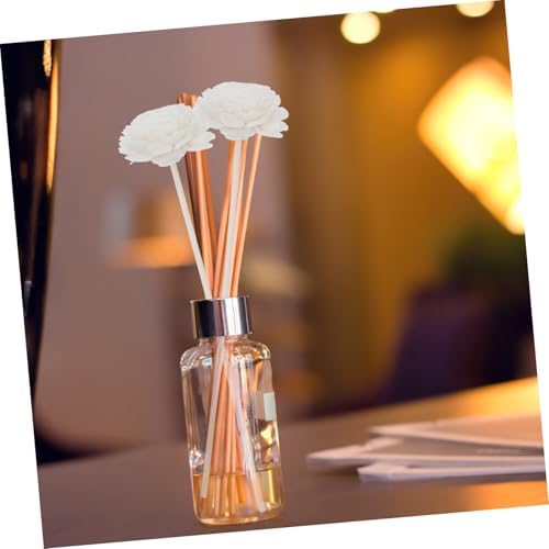 Vaguelly 10pcs Tiny Fake Flower Diffuser Sticks for Home Office Decor