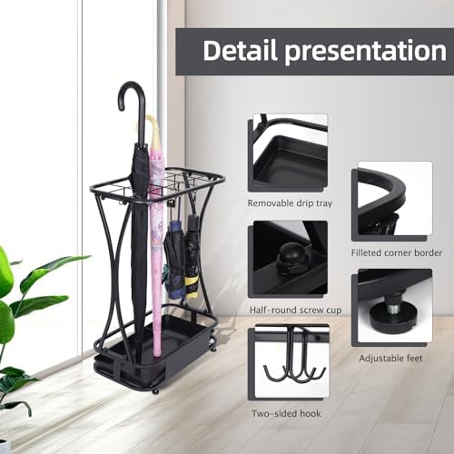AetherWings Umbrella Stand Rack with 15 Slots Holder