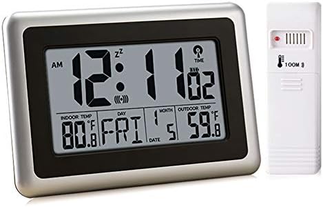 UMEXUS Atomic Digital Clock with Temperature and Alarm
