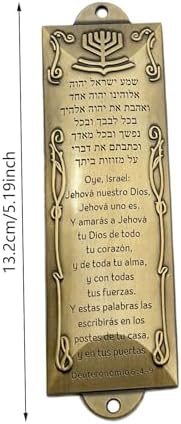 Spanish Style Mezuzah Case for Home Decor