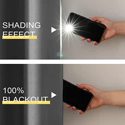 Rutterllow 100 Blackout Curtains 2 Panels
