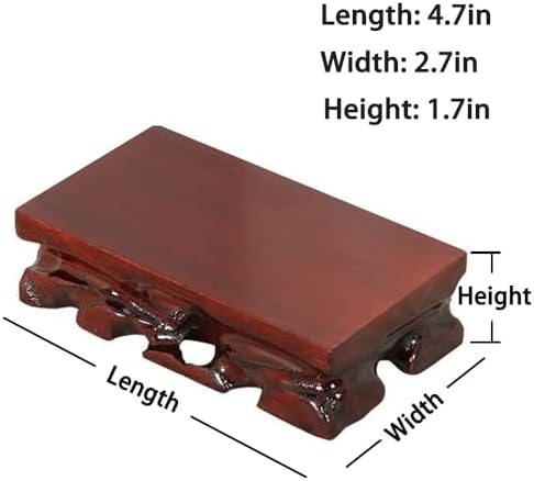 GOLDYWENDY Durable Solid Wood Base Display Stand
