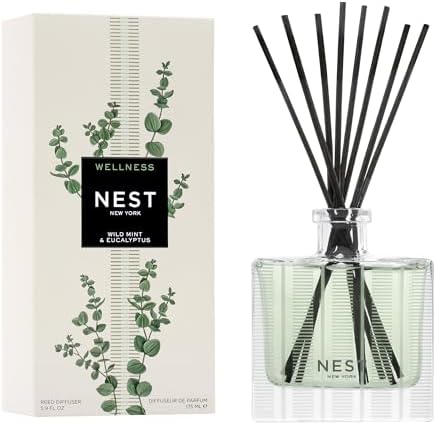NEST New York Reed Diffuser - Wild Mint Eucalyptus
