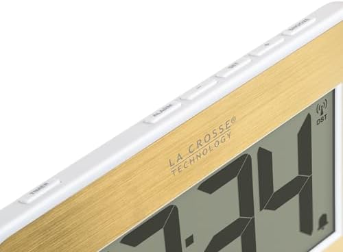 La Crosse Technology L73859 Two-Tone Atomic Digital Clock with Temperature 1