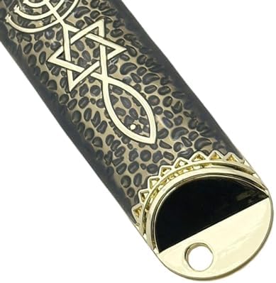 Stylish Mezuzah Case for Home Blessings and Protection Black 106cm
