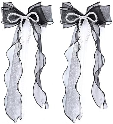 Turbokey Lace Curtain Tiebacks Bowknot Drape Holdbacks 1 Pair