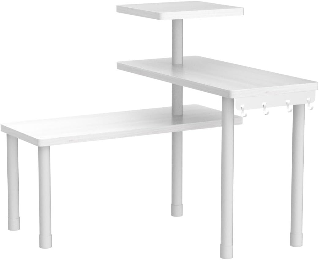 JayRex 3 Tier Bathroom Corner Shelf Organizer