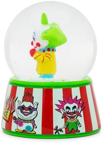 Killer Klowns from Outer Space Snow Globe Miniature 3 Inches