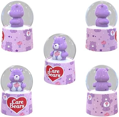 Silver Buffalo Care Bears Light Up Snow Globe with Share Bear 45mm