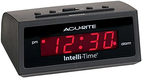 AcuRite 13002 Intelli-Time Digital Alarm Clock