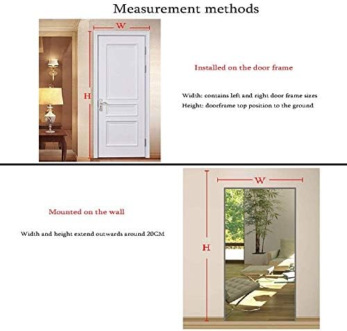 Natural Wood Beaded Curtain for Room Divider and Home Decor