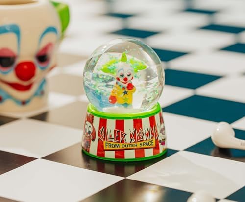 Killer Klowns from Outer Space Snow Globe Miniature 3 Inches