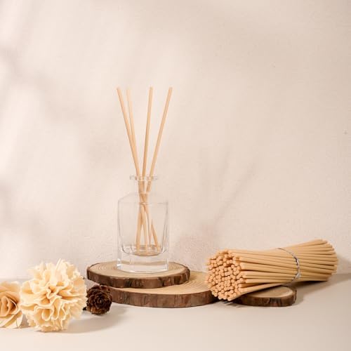 YISOWUH Reed Diffuser Sticks 120PCS 19cm Beige Rattan Replacement