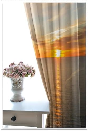 Homxi Blackout Curtains 2 Piece 2 x 38W x 63H In