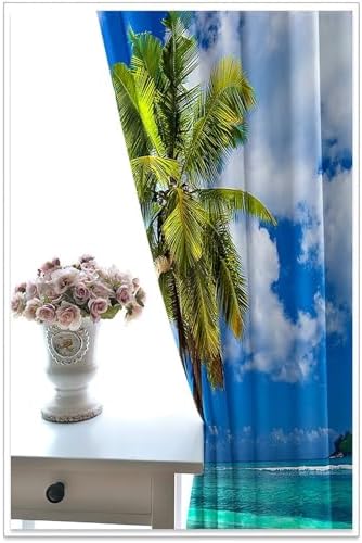 Homxi Blackout Curtains Set of 2 for Dining Room