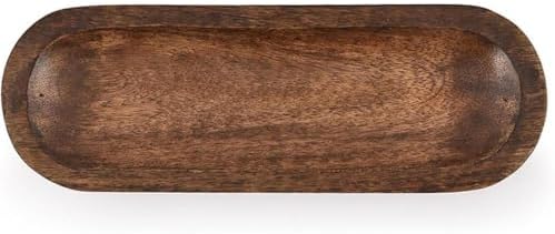 Hand Carved Wooden Burner Holder Ash Tray for Home Decor