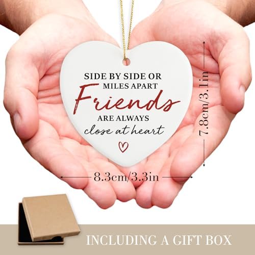 Unique Friendship Ornament for Best Friends