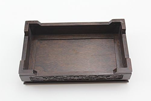 Oriental Style Rosewood Mahogany Pedestal Display Stand