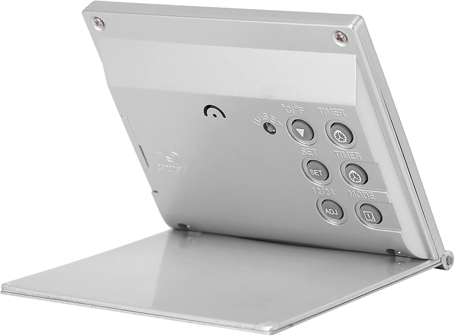 GLOGLOW Multifunctional LED Clock with Weather Monitoring