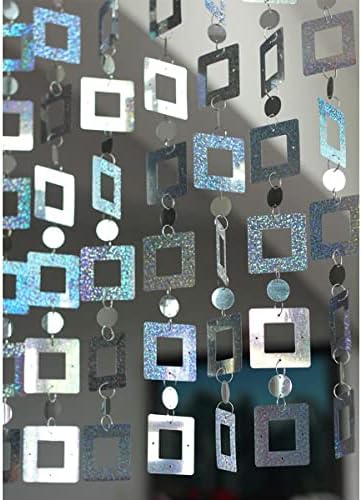 QueenBox 5Pcs 394in Butterfly Sequin Curtain