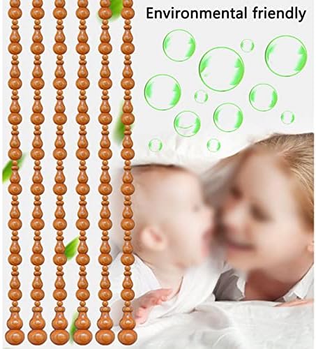 KDDEON Wooden Bead Curtain for Home Decor