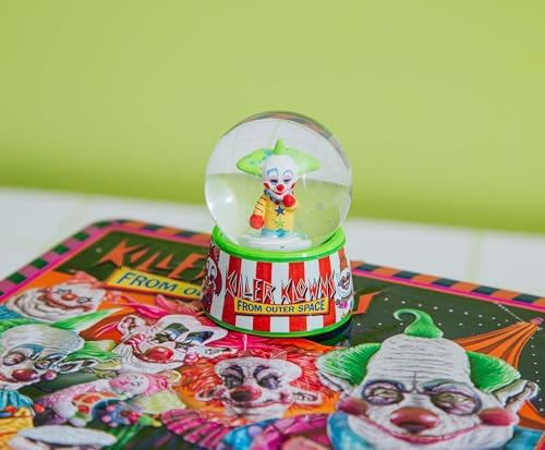 Killer Klowns from Outer Space Snow Globe Miniature 3 Inches