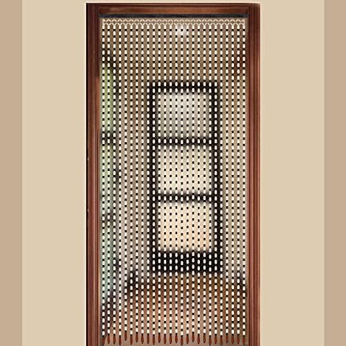 27 Strands Wood Beaded Curtain Door Divider 90x175cm