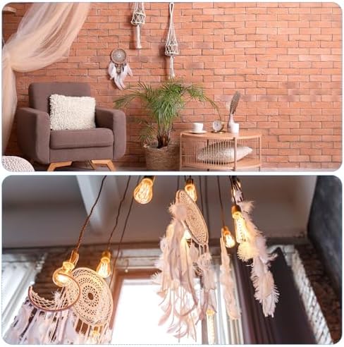 PATIKIL DIY Dream Catcher Kit Purple Style 3