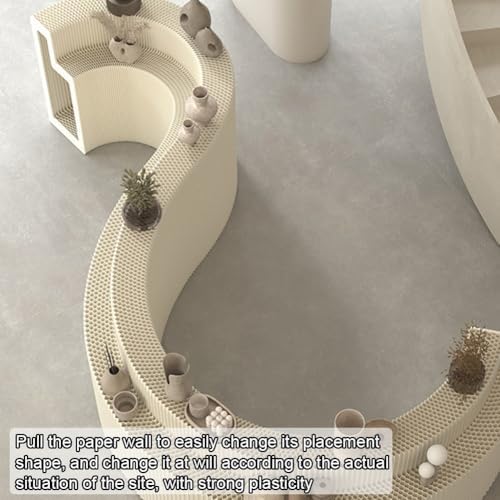 Foldable Paper Display Stands for Shopping Malls and Auto Shows