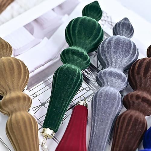 Ochine 6Pcs Shatterproof Christmas Finial Drop Ornaments