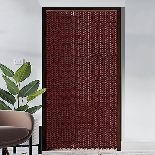 Wooden Beaded Bamboo Door Curtain 60-140 Strings