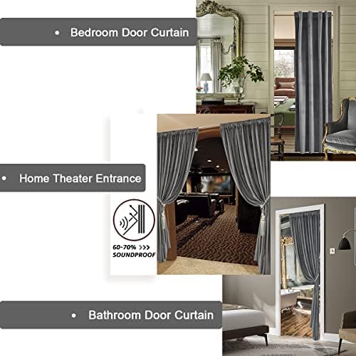 XTMYI Velvet Privacy Room Divider Curtains